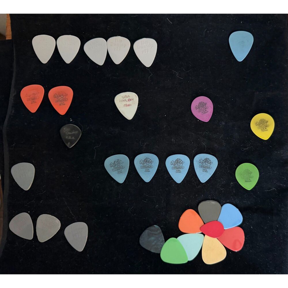 Dunlop Guitar Picks -Assorted -  Gently used. All in great/excellent condition